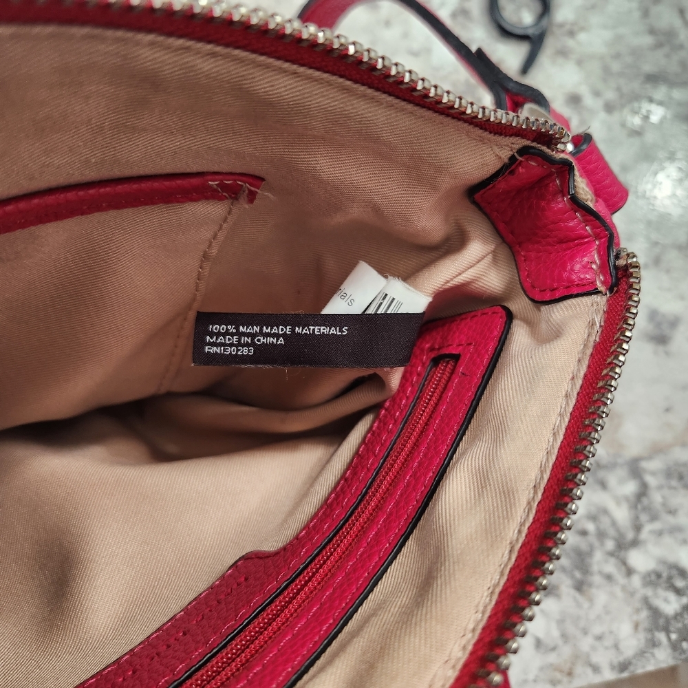 Dana Buchman Pink Eyelet Crossbody Purse - Picture 8 of 16
